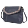Braided Boho Crossbody - Charming Charms Cactus+LOVE - navy - Image 3