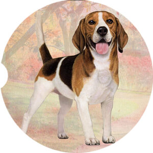 BEAGLE STANDING CAR COASTERS