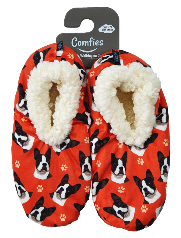BOSTON TERRIER SLIPPERS