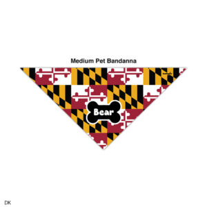 MARYLAND PET BANDANA - BEAR