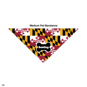 MARYLAND PET BANDANA - BENTLEY