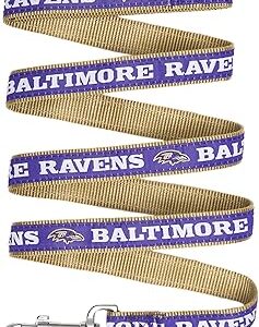 BALTIMORE RAVENS SATIN LEASH