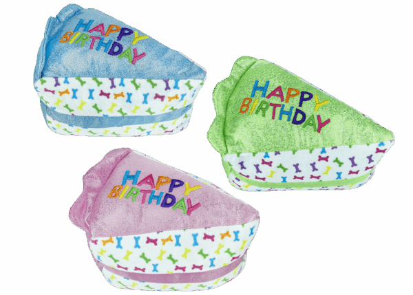three hats with happy birthday written on them
